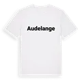 Audelange fetstil t-shirt