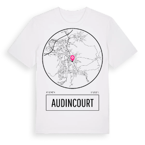 Audincourt t-shirt – ekologisk bomull t-shirt från Pinshirt
