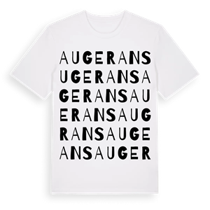 Augerans ordlek t-shirt – ekologisk bomull t-shirt från Pinshirt
