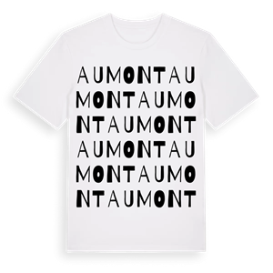 Aumont ordlek t-shirt – ekologisk bomull t-shirt från Pinshirt