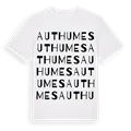 Authumes ordlek t-shirt