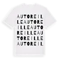 Autoreille ordlek t-shirt