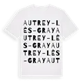 Autrey-lès-Gray ordlek t-shirt