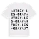 Autrey-lès-Gray ordlek t-shirt