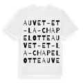 Auvet-et-la-Chapelotte ordlek t-shirt
