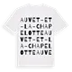 Auvet-et-la-Chapelotte ordlek t-shirt
