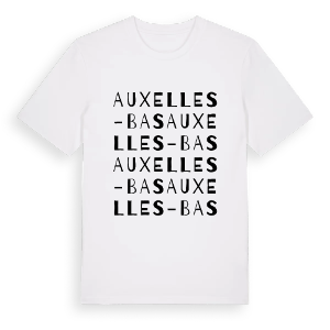 Auxelles-Bas ordlek t-shirt – ekologisk bomull t-shirt från Pinshirt