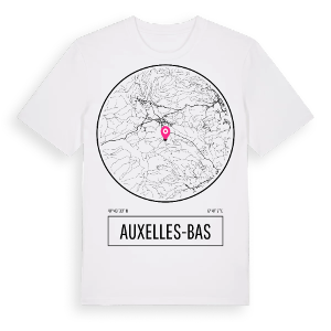 Auxelles-Bas t-shirt – ekologisk bomull t-shirt från Pinshirt
