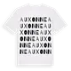 Auxonne ordlek t-shirt