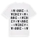 Avanne-Aveney ordlek t-shirt