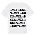 Avelanges ordlek t-shirt