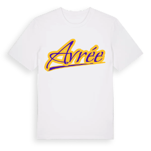 Avrée baseball t-shirt – ekologisk bomull t-shirt från Pinshirt