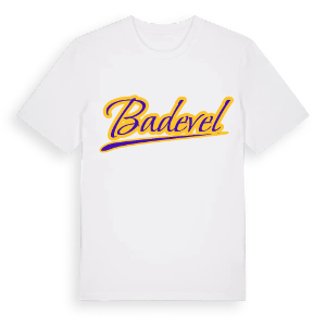 Badevel baseball t-shirt – ekologisk bomull t-shirt från Pinshirt