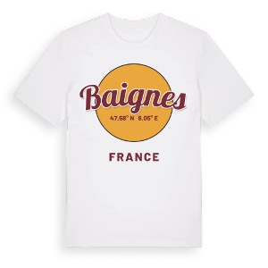Baignes cirkel t-shirt – ekologisk bomull t-shirt från Pinshirt