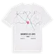 Baigneux-les-Juifs karta t-shirt