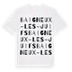 Baigneux-les-Juifs ordlek t-shirt