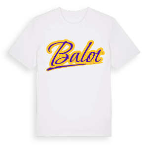 Balot baseball t-shirt – ekologisk bomull t-shirt från Pinshirt