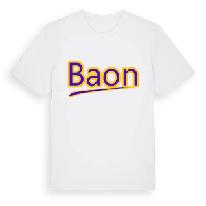 Baon baseball t-shirt – ekologisk bomull t-shirt från Pinshirt