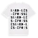 Bard-lès-Époisses ordlek t-shirt