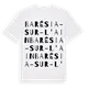 Barésia-sur-l'Ain ordlek t-shirt
