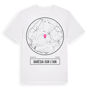 Barésia-sur-l'Ain t-shirt – ekologisk bomull t-shirt från Pinshirt