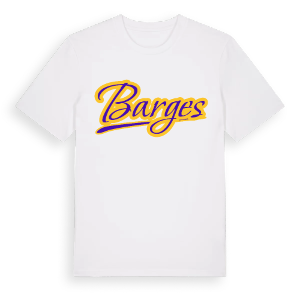 Barges baseball t-shirt – ekologisk bomull t-shirt från Pinshirt