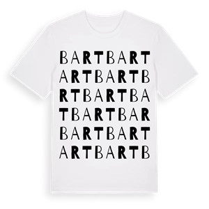 Bart ordlek t-shirt – ekologisk bomull t-shirt från Pinshirt