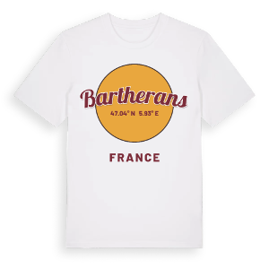 Bartherans cirkel t-shirt – ekologisk bomull t-shirt från Pinshirt