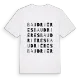 Baudrières ordlek t-shirt