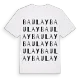 Baulay ordlek t-shirt