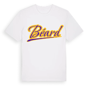 Béard baseball t-shirt – ekologisk bomull t-shirt från Pinshirt