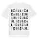 Beaulieu ordlek t-shirt