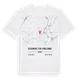 Beaumont-sur-Vingeanne karta t-shirt