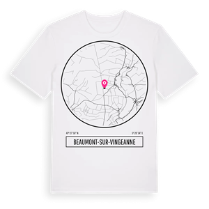 Beaumont-sur-Vingeanne t-shirt – ekologisk bomull t-shirt från Pinshirt