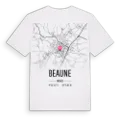 Beaune karta t-shirt