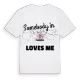 Någon i Beaune älskar mig t-shirt