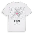 Beaune karta t-shirt