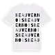 Beauvernois ordlek t-shirt