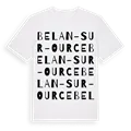 Belan-sur-Ource ordlek t-shirt