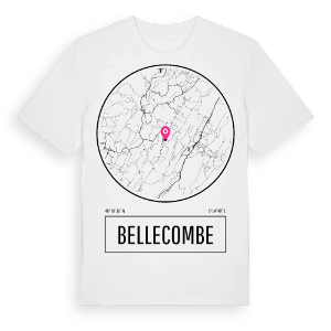 Bellecombe t-shirt – ekologisk bomull t-shirt från Pinshirt