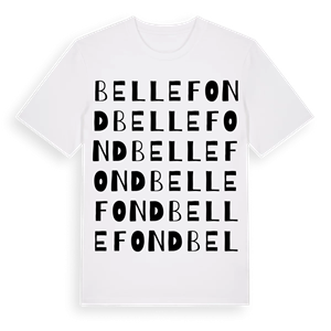 Bellefond ordlek t-shirt – ekologisk bomull t-shirt från Pinshirt