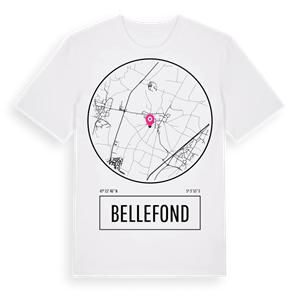 Bellefond t-shirt – ekologisk bomull t-shirt från Pinshirt