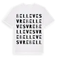 Bellevesvre ordlek t-shirt