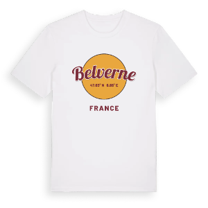 Belverne cirkel t-shirt – ekologisk bomull t-shirt från Pinshirt