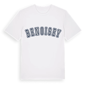 Benoisey college t-shirt – ekologisk bomull t-shirt från Pinshirt