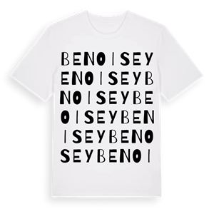 Benoisey ordlek t-shirt – ekologisk bomull t-shirt från Pinshirt