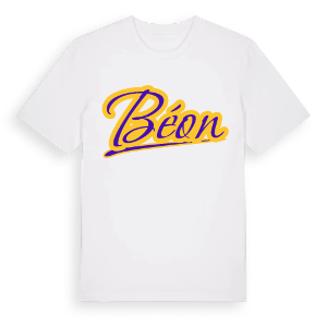 Béon baseball t-shirt – ekologisk bomull t-shirt från Pinshirt