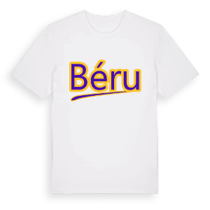 Béru baseball t-shirt – ekologisk bomull t-shirt från Pinshirt