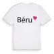 Béru hjärta t-shirt