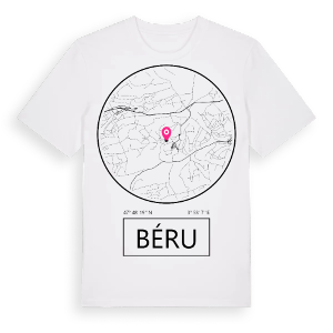 Béru t-shirt – ekologisk bomull t-shirt från Pinshirt